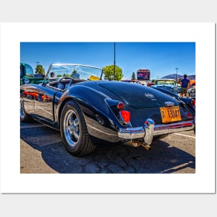 1960 MG MGA Roadster Sports Car Posters and Art